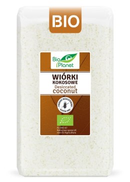WIÓRKI KOKOSOWE BEZGLUTENOWE BIO 500 g - BIO PLANET BIO PLANET - seria BRĄZOWA (orzechy i pestki)