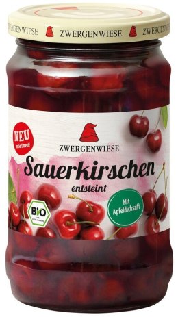 WIŚNIE W LEKKIM SYROPIE BEZGLUTENOWE BIO 360 g (195 g) (SŁOIK) - ZWERGENWIESE ZWERGENWIESE (pasty, musy, sosy)