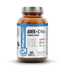 WITAMINA ADEK + WITAMINA C COMPLEX BEZGLUTENOWE 60 KAPSUŁEK - PHARMOVIT (CLEAN LABEL) PHARMOVIT (suplementy diety)