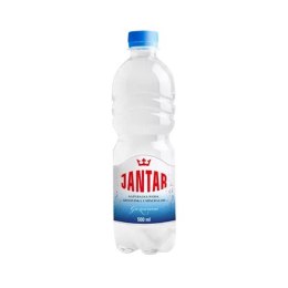 WODA ŹRÓDLANA ŚREDNIOZMINERALIZOWANA GAZOWANA 500 ml - JANTAR JANTAR (woda i suplementy)