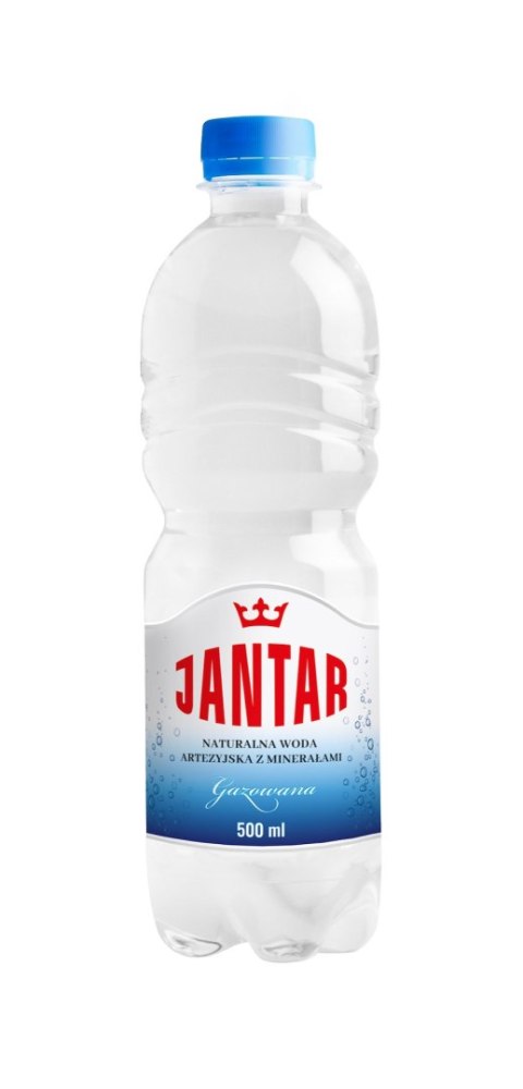 WODA ŹRÓDLANA ŚREDNIOZMINERALIZOWANA GAZOWANA 500 ml - JANTAR JANTAR (woda i suplementy) WODA ŹRÓDLANA ŚREDNIOZMINERALIZOWANA GAZOWANA 500 ml - JANTAR JANTAR (woda i suplementy)