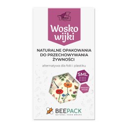 WOSKOWIJKI ZESTAW ROZMIAR S + M + L - BEEPACK BEEPACK (woskowijki)