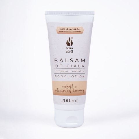BALSAM DO CIAŁA ODŻYWCZO - NAWILŻAJĄCY 200 g - TERRA ZDRÓJ (SERIA BOROWINOWA) TERRA ZDRÓJ (kosmetyki)