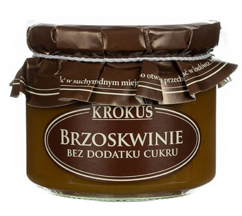 BRZOSKWINIE BEZ DODATKU CUKRÓW 310 g - KROKUS KROKUS (przetwory owocowe i warzywne)