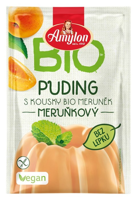 BUDYŃ MORELOWY BEZGLUTENOWY BIO 40 g - AMYLON AMYLON (budynie, galaretki,kisiele,cukry, skrobie