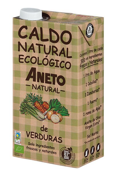 BULION WARZYWNY W PŁYNIE BEZGLUTENOWY BIO 1 L - ANETO NATURAL ANETO (buliony w płynie) BULION WARZYWNY W PŁYNIE BEZGLUTENOWY BIO 1 L - ANETO NATURAL ANETO (buliony w płynie)