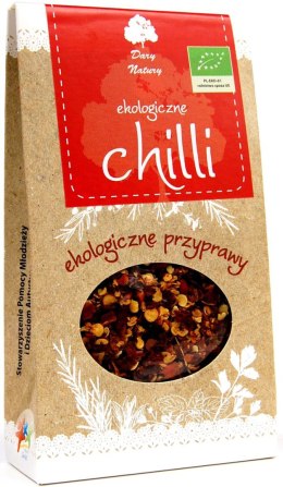 CHILI PŁATKI BIO 30 g - DARY NATURY DARY NATURY - przyprawy i zioła