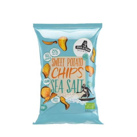 CHIPSY Z BATATÓW Z SOLĄ MORSKĄ BEZGLUTENOWE BIO 90 g - JOHN ALTMAN JOHN ALTMAN (chipsy, popcorny) CHIPSY Z BATATÓW Z SOLĄ MORSKĄ BEZGLUTENOWE BIO 90 g - JOHN ALTMAN JOHN ALTMAN (chipsy, popcorny)