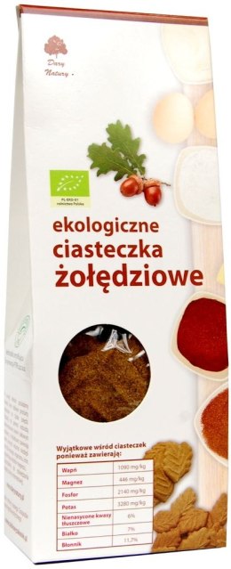 CIASTKA ŻOŁĘDZIOWE BIO 100 g - DARY NATURY DARY NATURY - inne
