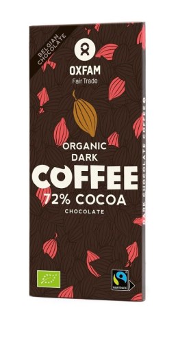 CZEKOLADA GORZKA Z ZIARNAMI KAWY FAIR TRADE BIO 100 g - OXFAM OXFAM FAIR TRADE (FT) (kawy i inne produkty FT)