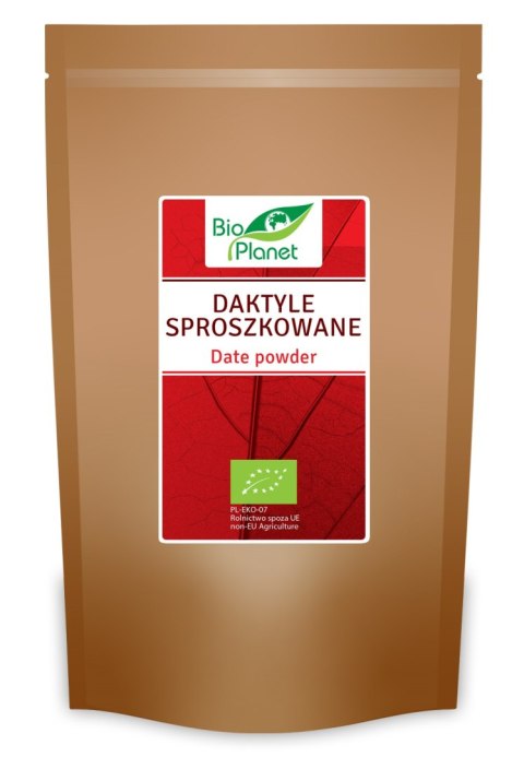 DAKTYLE SPROSZKOWANE BIO 300 g - BIO PLANET BIO PLANET - seria CZERWONA (cukry, syropy)