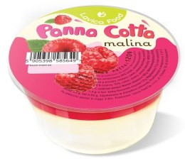 DESER PANNA COTTA Z MALINAMI 120 g - LAVICA FOOD LAVICA FOOD (hummusy, zupy)