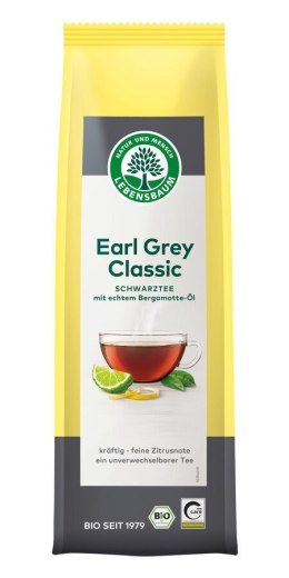 HERBATA CZARNA LIŚCIASTA EARL GREY BIO 100 g - LEBENSBAUM LEBENSBAUM (przyprawy, herbaty, kawy)