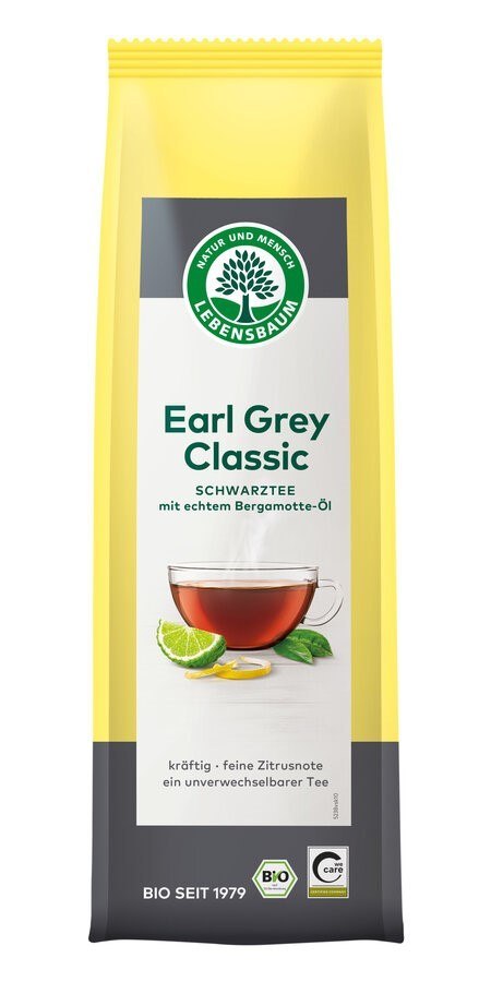 HERBATA CZARNA LIŚCIASTA EARL GREY BIO 100 g - LEBENSBAUM LEBENSBAUM (przyprawy, herbaty, kawy)