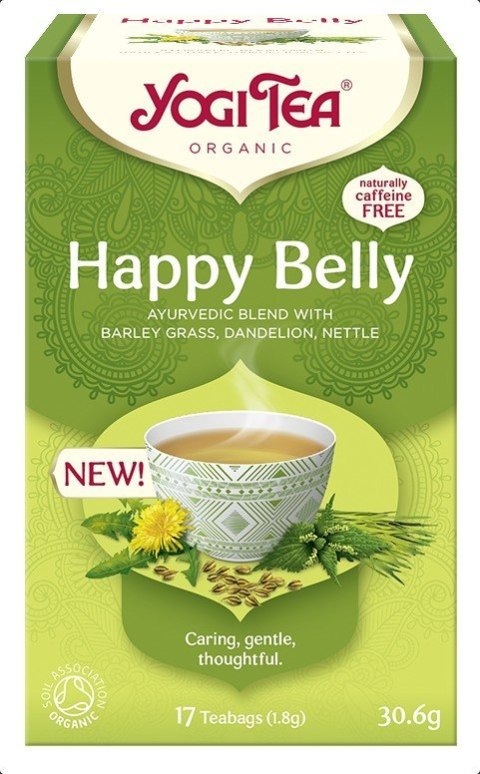 HERBATKA LEKKI BRZUCH (HAPPY BELLY) BIO (17 x 1,8 g) 30,6 g - YOGI TEA YOGI TEA (herbaty i herbatki)