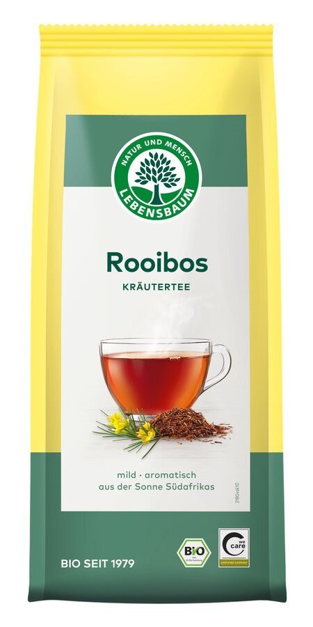 HERBATKA ROOIBOS LIŚCIASTA BIO 100 g - LEBENSBAUM LEBENSBAUM (przyprawy, herbaty, kawy)