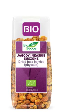 JAGODY INKASKIE SUSZONE BIO 100 g - BIO PLANET BIO PLANET - seria FIOLETOWA (owoce suszone)