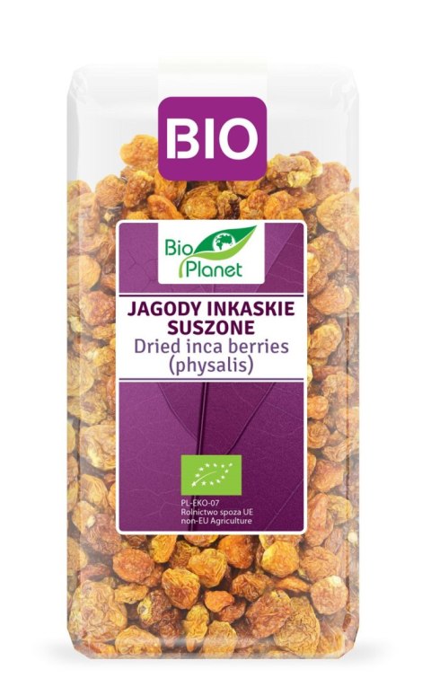 JAGODY INKASKIE SUSZONE BIO 400 g - BIO PLANET BIO PLANET - seria FIOLETOWA (owoce suszone)