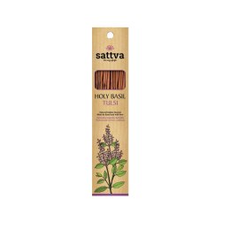 KADZIDEŁKA INDYJSKIE TULSI (15 szt.) 30 g - SATTVA (WELLNESS) SATTVA (kadzidła, kosmetyki)