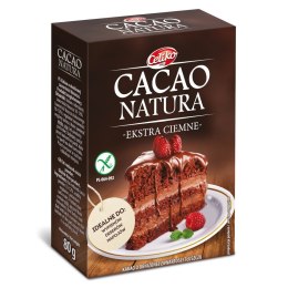KAKAO W PROSZKU O OBNIŻONEJ ZAWARTOŚCI TŁUSZCZU EKSTRA CIEMNE BEZGLUTENOWE 80 g - CELIKO CELIKO (batony, galaretki, mieszanki do wypieków)