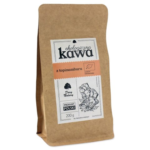 KAWA Z TOPINAMBURU Z KORZENIEM MNISZKA LEKARSKIEGO BIO 200 g - DARY NATURY DARY NATURY - inne KAWA Z TOPINAMBURU Z KORZENIEM MNISZKA LEKARSKIEGO BIO 200 g - DARY NATURY DARY NATURY - inne