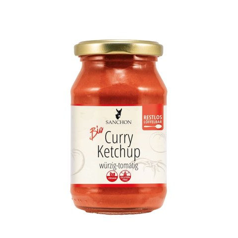 KETCHUP CURRY BEZGLUTENOWY BIO 250 ml - SANCHON SANCHON (sosy, przyprawy w płynie) KETCHUP CURRY BEZGLUTENOWY BIO 250 ml - SANCHON SANCHON (sosy, przyprawy w płynie)