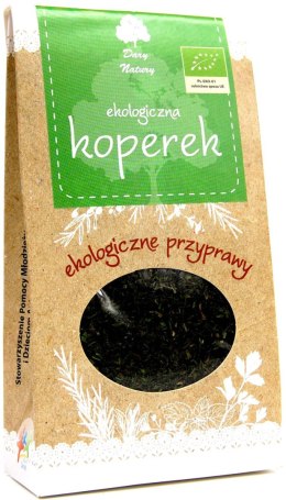 KOPEREK SUSZONY BIO 30 g - DARY NATURY DARY NATURY - przyprawy i zioła