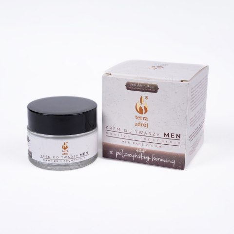 KREM DO TWARZY DLA MĘŻCZYZN NAWILŻAJĄCO - REGENERUJĄCY 50 ml - TERRA ZDRÓJ (SERIA BOROWINOWA) TERRA ZDRÓJ (kosmetyki) KREM DO TWARZY DLA MĘŻCZYZN NAWILŻAJĄCO - REGENERUJĄCY 50 ml - TERRA ZDRÓJ (SERIA BOROWINOWA) TERRA ZDRÓJ (kosmetyki)