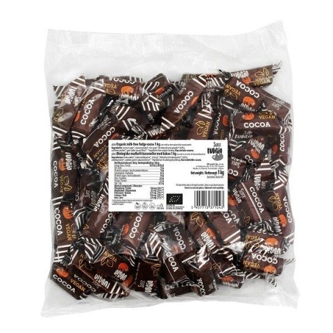 KRÓWKI KAKAOWE BEZMLECZNE BEZGLUTENOWE BIO 1 kg - ME GUSTO (SUPER FUDGIO) ME GUSTO (krówki wegańskie, czekolady, wafelki) KRÓWKI KAKAOWE BEZMLECZNE BEZGLUTENOWE BIO 1 kg - ME GUSTO (SUPER FUDGIO) ME GUSTO (krówki wegańskie, czekolady, wafelki)