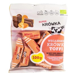 KRÓWKI TOFFI BEZMLECZNE BEZGLUTENOWE BIO 100 g - ME GUSTO (SUPER KRÓWKA) ME GUSTO (krówki wegańskie, czekolady, wafelki)