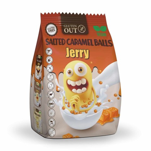 KULKI ZBOŻOWE O SMAKU KARMELOWYM BEZGLUTENOWE 375 g - JERRY GLUTEN OUT JERRY GLUTEN OUT (płatki) KULKI ZBOŻOWE O SMAKU KARMELOWYM BEZGLUTENOWE 375 g - JERRY GLUTEN OUT JERRY GLUTEN OUT (płatki)