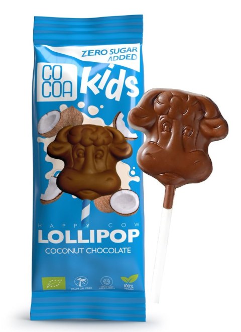 LIZAK Z CZEKOLADY KOKOSOWEJ BEZ DODATKU CUKRÓW BIO 15 g - COCOA COCOA (czekolady i bakalie w surowej czekoladzie) LIZAK Z CZEKOLADY KOKOSOWEJ BEZ DODATKU CUKRÓW BIO 15 g - COCOA COCOA (czekolady i bakalie w surowej czekoladzie)