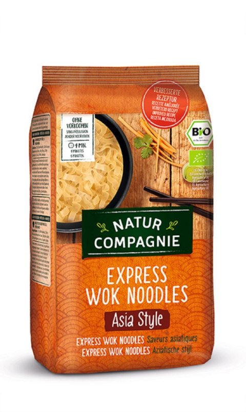 MAKARON (SEMOLINOWY) WOK W STYLU AZJATYCKIM BIO 250 g - NATUR COMPAGNIE NATUR COMPAGNIE (buliony, kostki rosołowe)