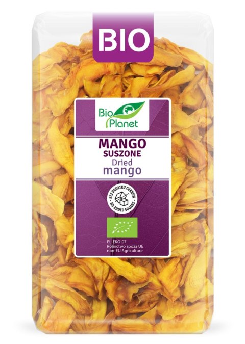 MANGO SUSZONE BIO 400 g - BIO PLANET BIO PLANET - seria FIOLETOWA (owoce suszone) MANGO SUSZONE BIO 400 g - BIO PLANET BIO PLANET - seria FIOLETOWA (owoce suszone)