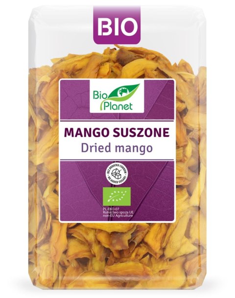 MANGO SUSZONE BIO 800 g - BIO PLANET BIO PLANET - seria FIOLETOWA (owoce suszone)