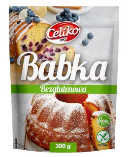 MIESZANKA DO WYPIEKU BABKI BEZGLUTENOWA 300 g - CELIKO CELIKO (batony, galaretki, mieszanki do wypieków)