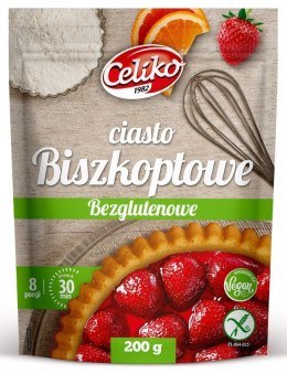 MIESZANKA DO WYPIEKU CIASTA BISZKOPTOWEGO BEZGLUTENOWA 200 g - CELIKO CELIKO (batony, galaretki, mieszanki do wypieków)
