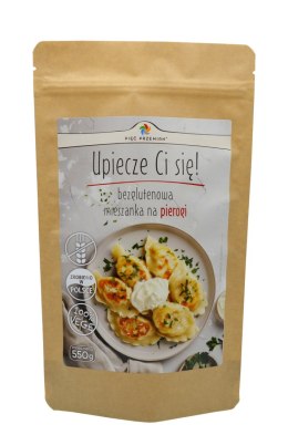 MIESZANKA NA PIEROGI BEZ DODATKU CUKRÓW BEZGLUTENOWA 550 g - PIĘĆ PRZEMIAN PIĘĆ PRZEMIAN (produkty spożywcze)