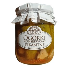 OGÓRKI KONSERWOWE PIKANTNE 500 g (250 g) - KROKUS KROKUS (przetwory owocowe i warzywne)