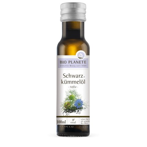 OLEJ Z CZARNUSZKI TŁOCZONY NA ZIMNO BIO 100 ml - BIO PLANETE BIO PLANETE (oleje i oliwy)