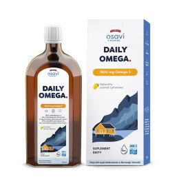 OMEGA-3 (1600 mg) O SMAKU CYTRYNOWYM 500 ml - OSAVI OSAVI (suplementy)