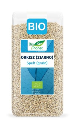 ORKISZ (ZIARNO) BIO 400 g - BIO PLANET BIO PLANET - seria NIEBIESKA (ryże, kasze, ziarna)