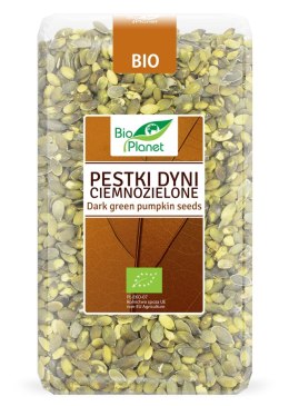 PESTKI DYNI CIEMNOZIELONE BIO 1 kg - BIO PLANET BIO PLANET - seria BRĄZOWA (orzechy i pestki)