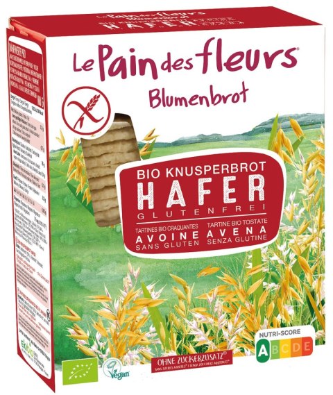 PIECZYWO CHRUPKIE OWSIANE BEZGLUTENOWE BIO 150 g - LE PAIN DES FLEURS LE PAIN DES FLEURS (pieczywo chrupkie) PIECZYWO CHRUPKIE OWSIANE BEZGLUTENOWE BIO 150 g - LE PAIN DES FLEURS LE PAIN DES FLEURS (pieczywo chrupkie)