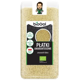 PŁATKI AMARANTUSOWE BIO 300 g - BIOGOL BIOGOL (produkty śniadaniowe, przekąski bez cukru)