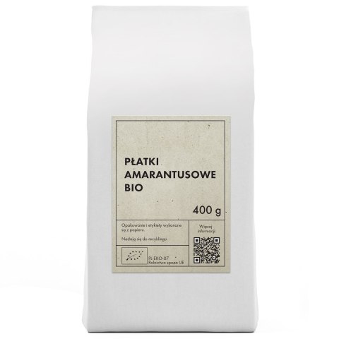 PŁATKI AMARANTUSOWE BIO 400 g - THE PLANET THE PLANET (Zakupy przyjazne Ziemi) PŁATKI AMARANTUSOWE BIO 400 g - THE PLANET THE PLANET (Zakupy przyjazne Ziemi)