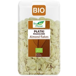 PŁATKI MIGDAŁOWE BIO 600 g - BIO PLANET BIO PLANET - seria BRĄZOWA (orzechy i pestki)