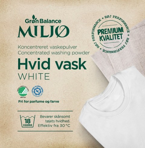 PROSZEK DO PRANIA BIAŁYCH UBRAŃ (KONCENTRAT) ECO 785 g (18 PRAŃ) - GRON BALANCE GRON BALANCE (kosmetyki, środki czystości) PROSZEK DO PRANIA BIAŁYCH UBRAŃ (KONCENTRAT) ECO 785 g (18 PRAŃ) - GRON BALANCE GRON BALANCE (kosmetyki, środki czystości)