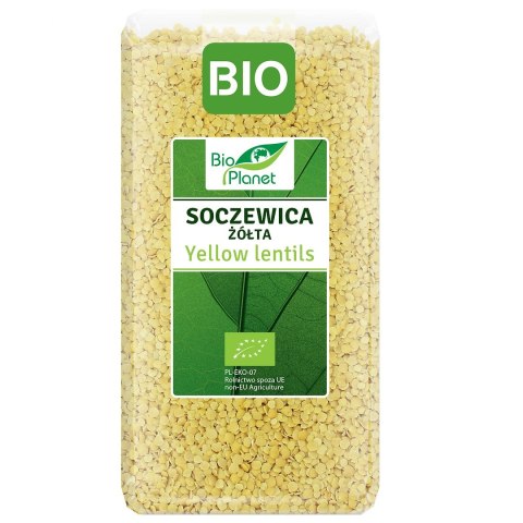 SOCZEWICA ŻÓŁTA BIO 400 g - BIO PLANET BIO PLANET - seria ZIELONA (strączkowe)