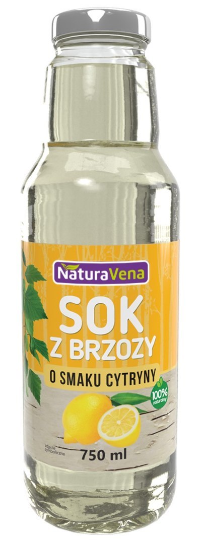 SOK Z BRZOZY Z CYTRYNĄ 750 ml - NATURAVENA NATURAVENA SOK Z BRZOZY Z CYTRYNĄ 750 ml - NATURAVENA NATURAVENA